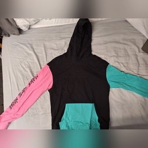 Shein Unisex M Multicolored Hoodie
